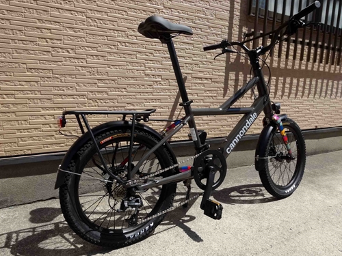 自転車本体 Cannondale Compact Neo Smoke Black 自転車本体